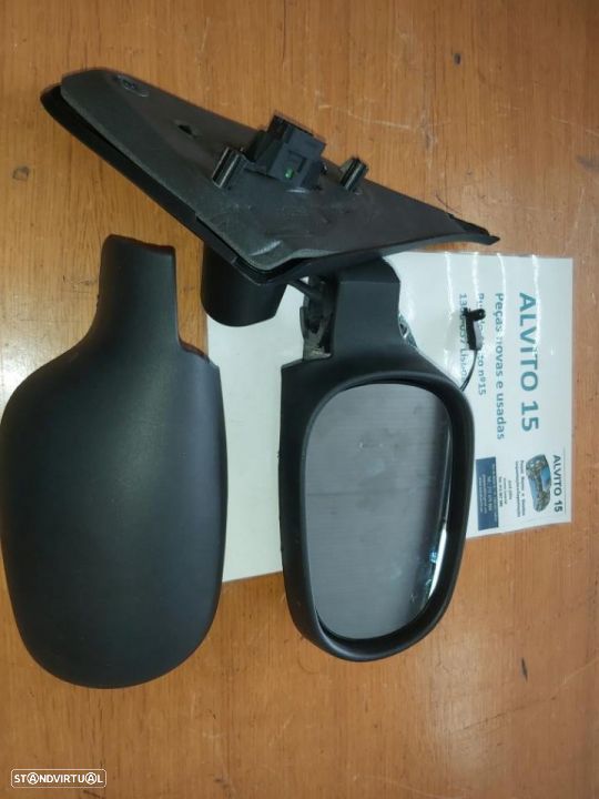 Retrovisor novo eletrico direito Renault Clio 2 2001 com sonda  7pins - 1
