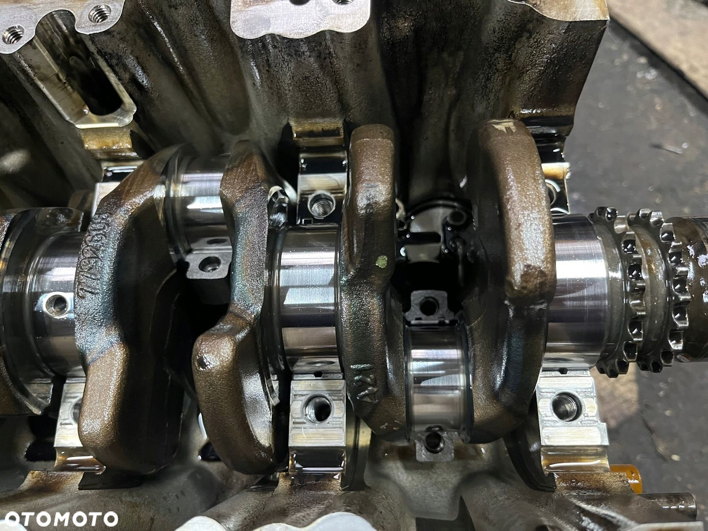 Wal korbowy panewki BMW E70 X5 3.0 D 3.5 D M57N2 E71 X6 E65 E90 E92 E60 E63 - 2