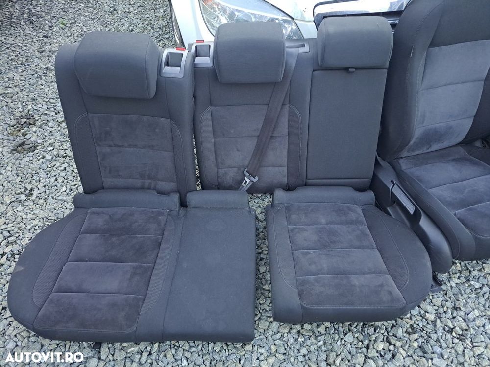 Vând interior alcantara+textil VW Golf 6 model break - 6