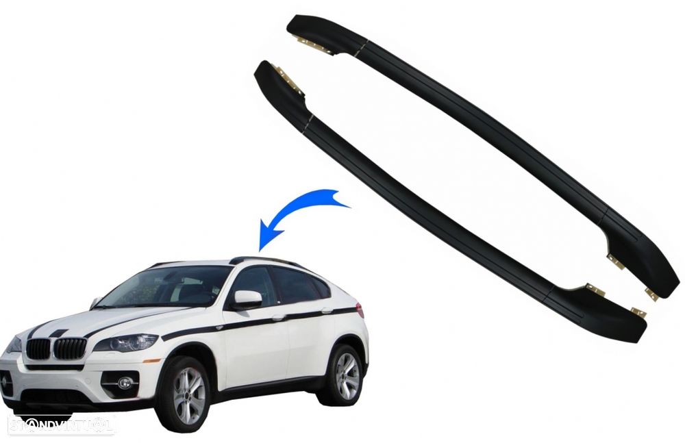 Barras de Tejadilho Bmw X6 E71 E72 (2008 a 2015) - 6