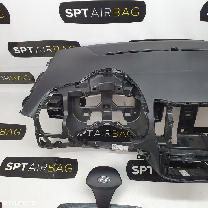HYUNDAI ix20 DESKA ROZDZIELCZA KONSOLA KOKPIT PULPIT PODUSZKI AIRBAG AIR BAG PASY KIT SET - 2