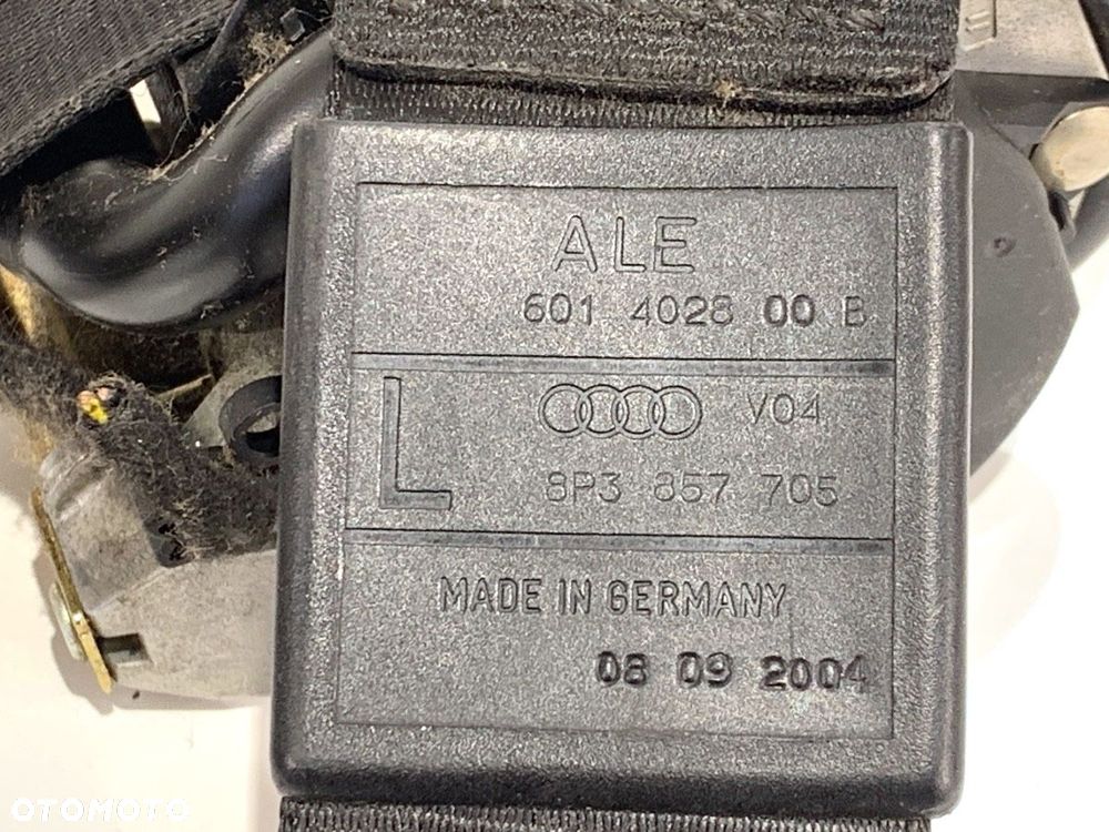 PAS BEZPIECZEŃSTWA LEWY PRZÓD  AUDI A3 (8P1) 2003 - 2013 1.6 75 kW [102 KM] benzyna 2003 - 2012 - 6