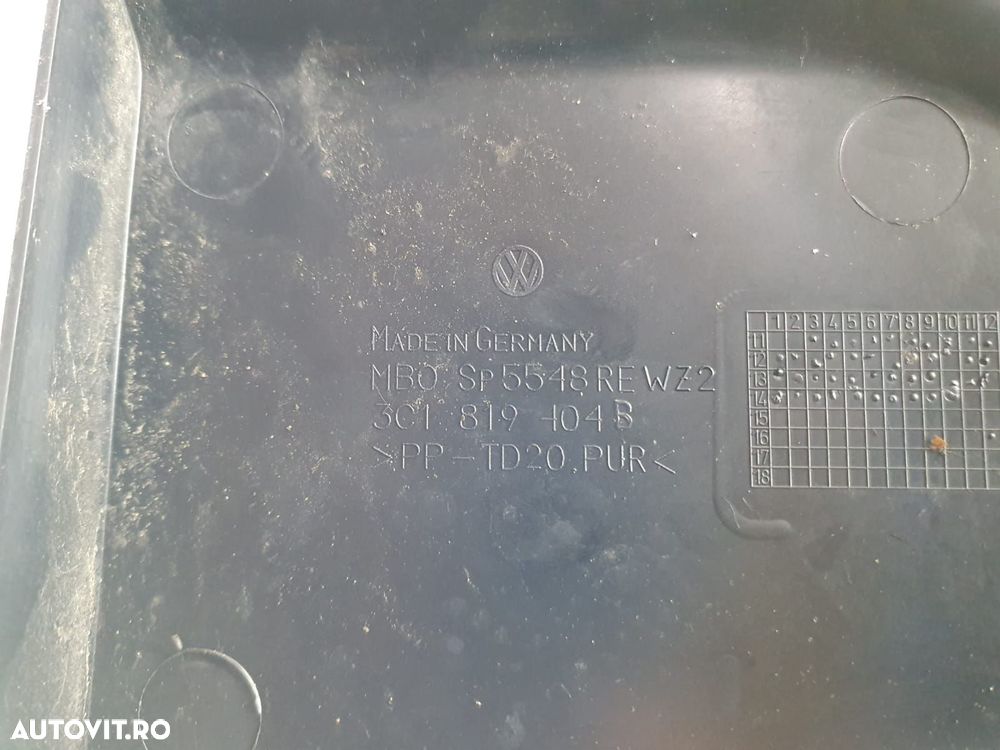 Grila stergator parbriz 3c1819404b Volkswagen VW Passat B7 [2010 - 20 - 3