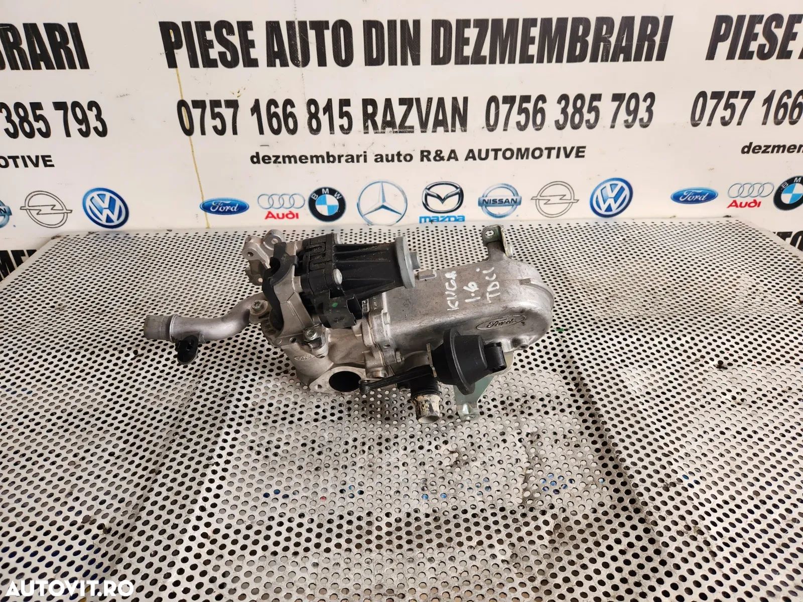Supapa Valva Egr Racitor Gaze Egr Ford Kuga 2 Focus 3 Fiesta 1.5 Tdci 1.6 Tdci Euro 5/6 Cod FM5Q-9D - 1