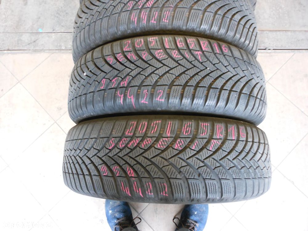 opony 205/65r16 semperit speed-grip 5 2x6mm 2x7,7mm zima komplet - 2