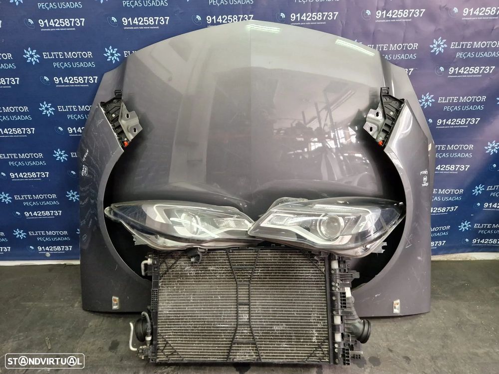 Frente completa usada OPEL INSIGNIA RESTYLE FACELIFT G09 2.0 CDTI capot parachoques guardalamas oticas radiadores - 8