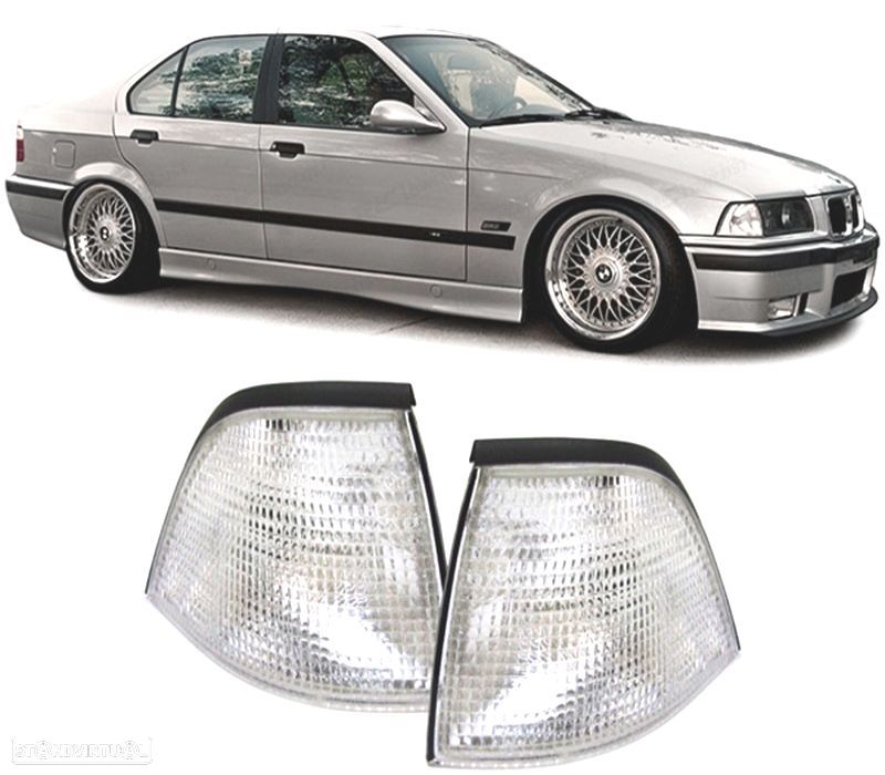 PISCAS FRONTAIS BMW E36 90-00 BRANCO OPACO - 1