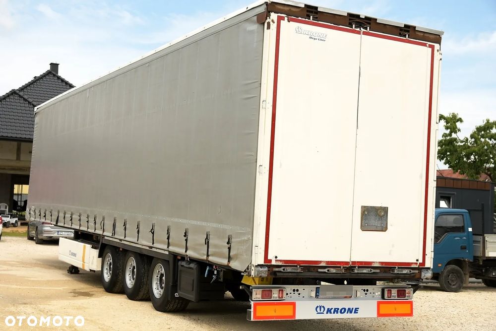 Krone Naczepa KRONE * FIRANKA * 2016 * MEGA * LOWDECK * OŚ PODNOSZONA * ZADBANA! - 5