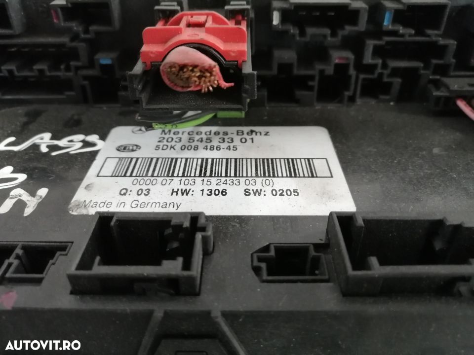 Panou Modul Sam Mercedes C Class W203 2.7 Cdi Livram Oriunde - 5