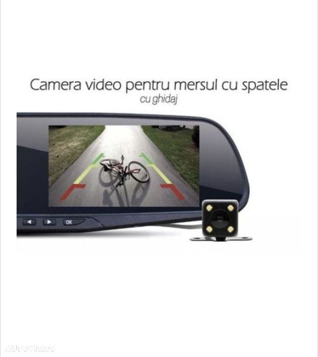 Camera Video Auto Dubla Tip Oglinda Full-HD - 3