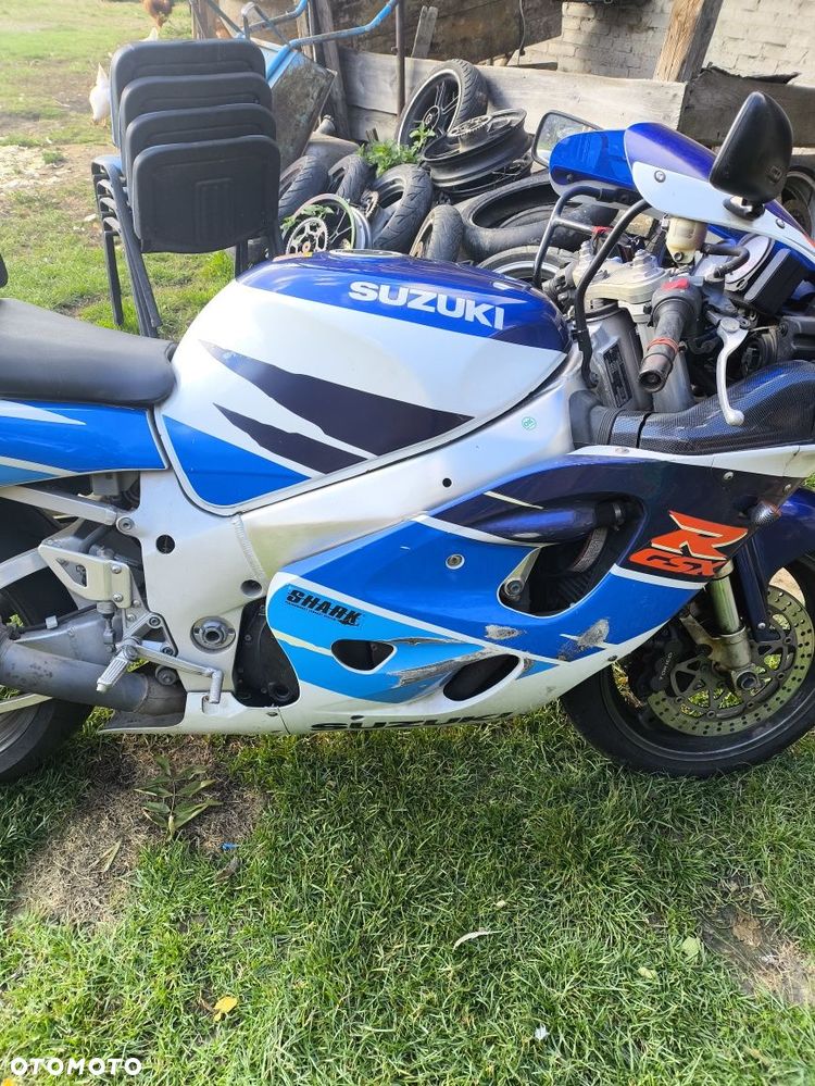 Suzuki GSX-R srad 750 czasza lampa gaźniki pompa owiewki zawieszenie - 8