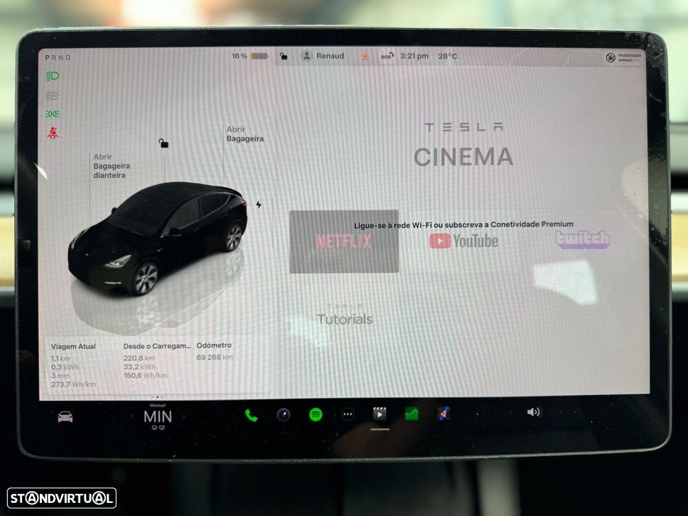 Tesla Model Y Tração Traseira - 35