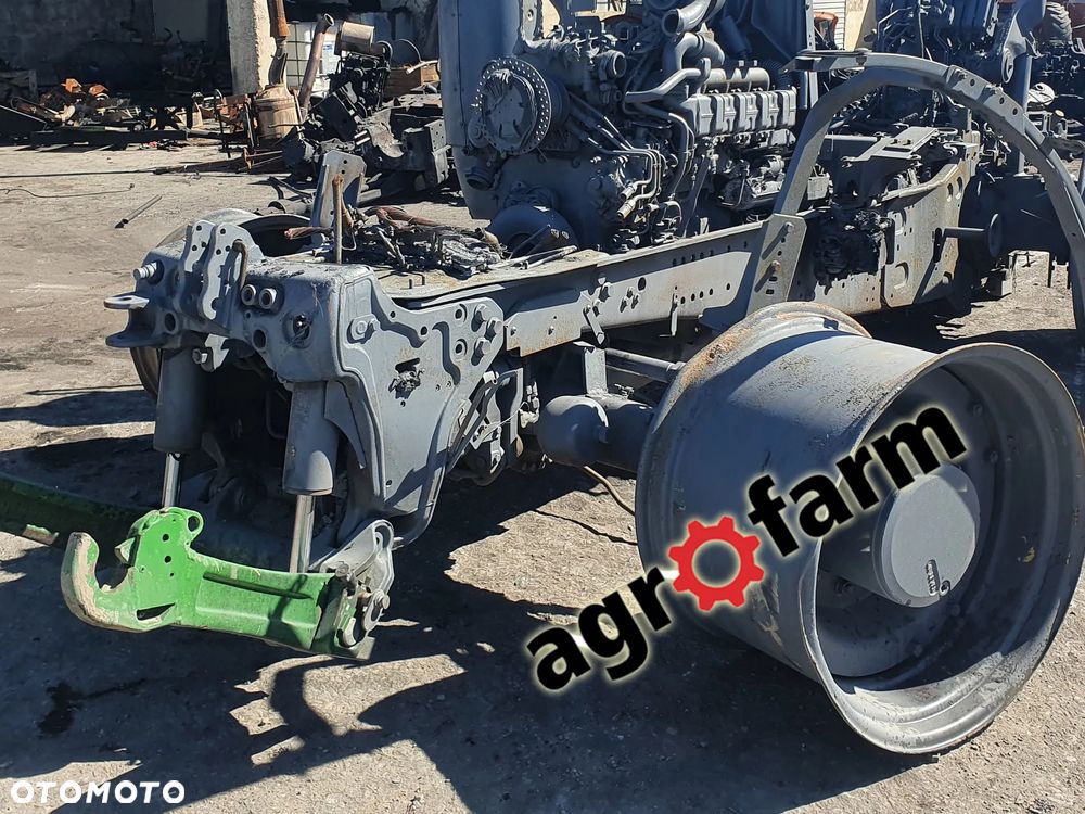 John Deere 6195R 6190 6R most wał blok skrzynia obudowa zwolnica - 1