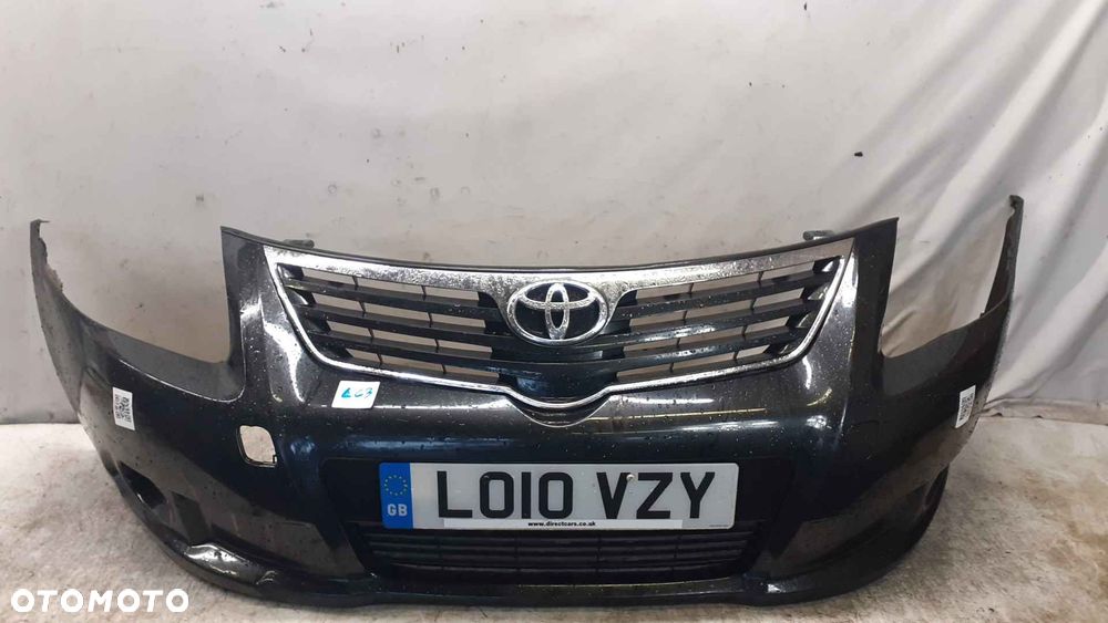 } ZDERZAK PRZÓD PRZEDNI TOYOTA AVENSIS T27 1H2 SZARY GRAFITOWY - 1
