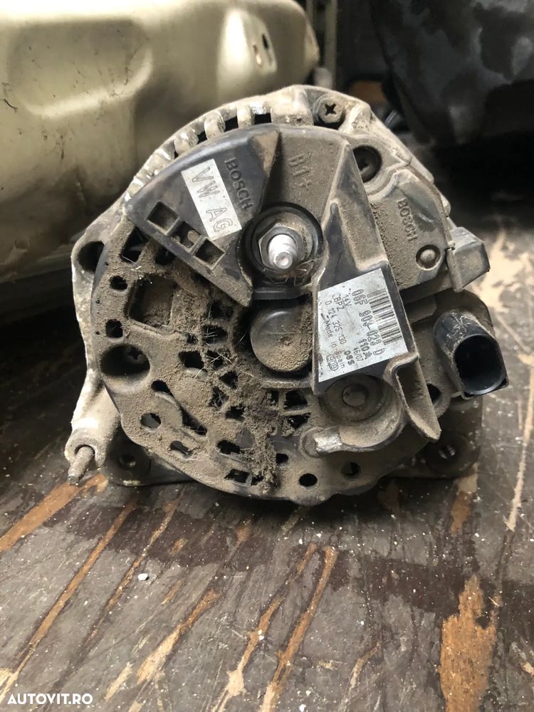 Alternator VW Volkswagen Crafter 2,5 TDI cod motor BJK 2008 160.000km - 4