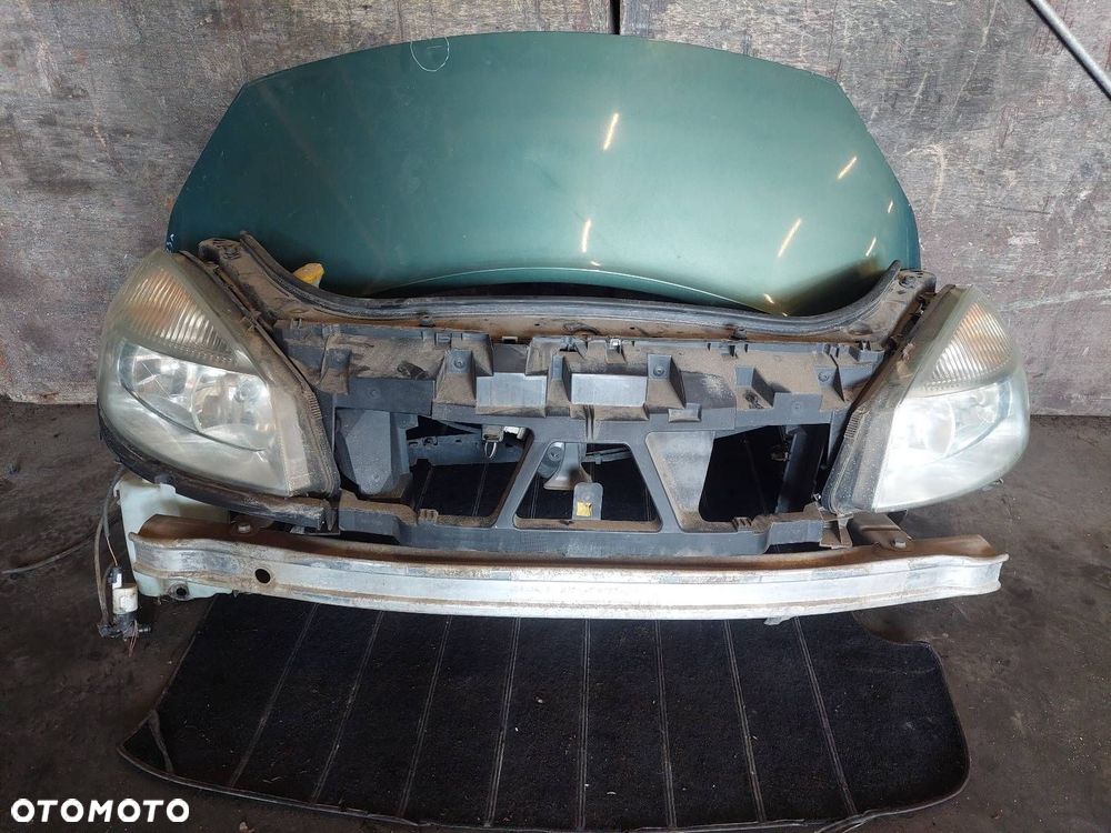 KOMPLETNY PRZÓD MASKA ZDERZAK BŁOTNIKI LAMPY RENAULT SCENIC II TED96 - 12