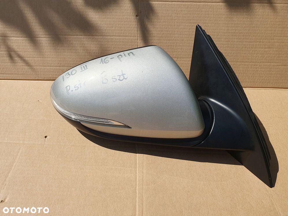HYUNDAI I30 III LUSTERKO ZEWNĘTRZNE PRAWE 16 PIN ASYSTENT