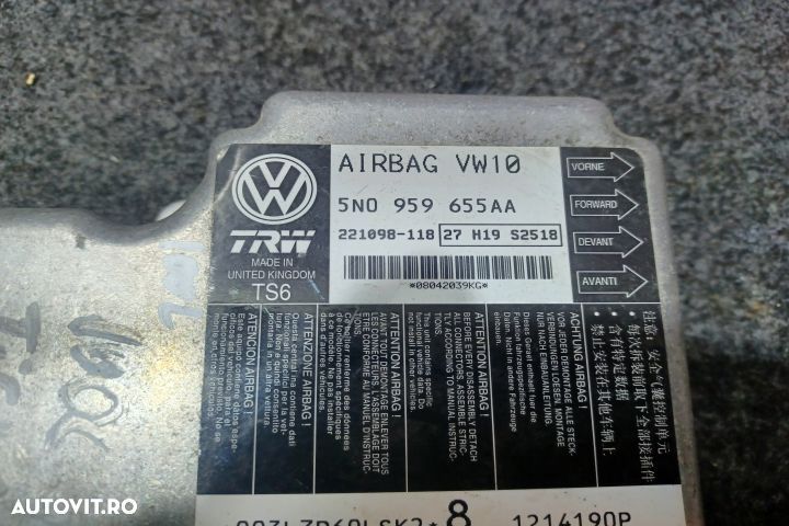 Calculator airbag 5N0959655AA Volkswagen VW Tiguan 1 [facelift] 5N [2 - 4