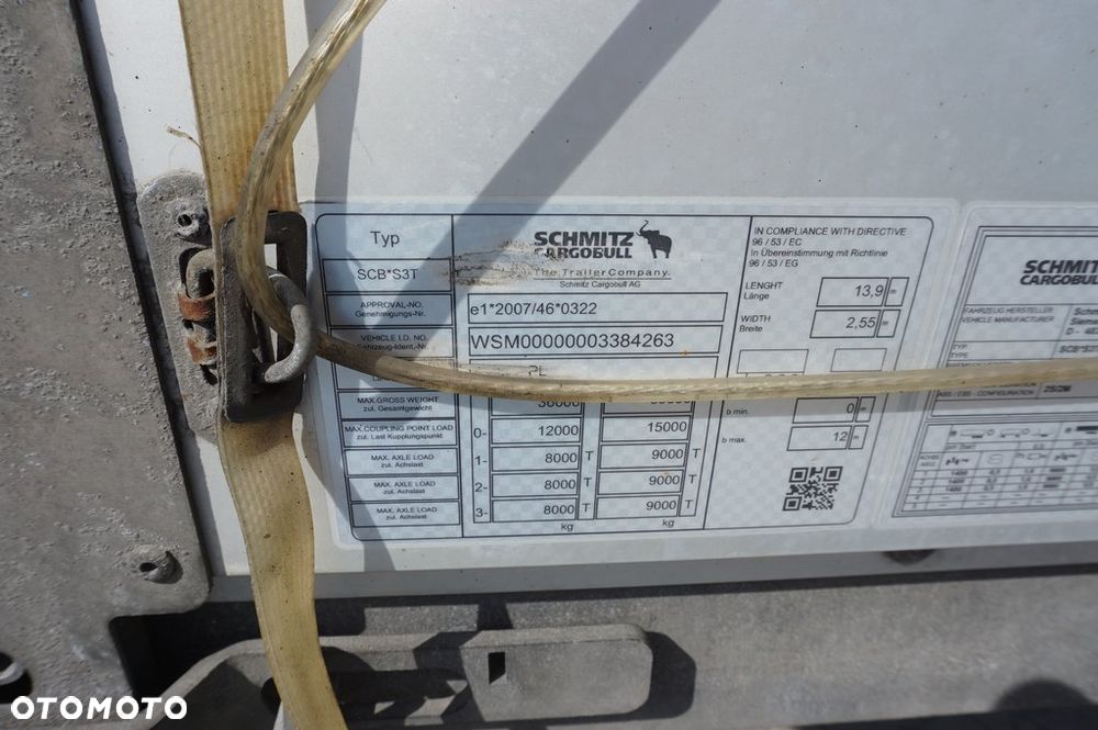 Schmitz Cargobull FIRANA DACH PODNOSZONY * 2022 * - 17