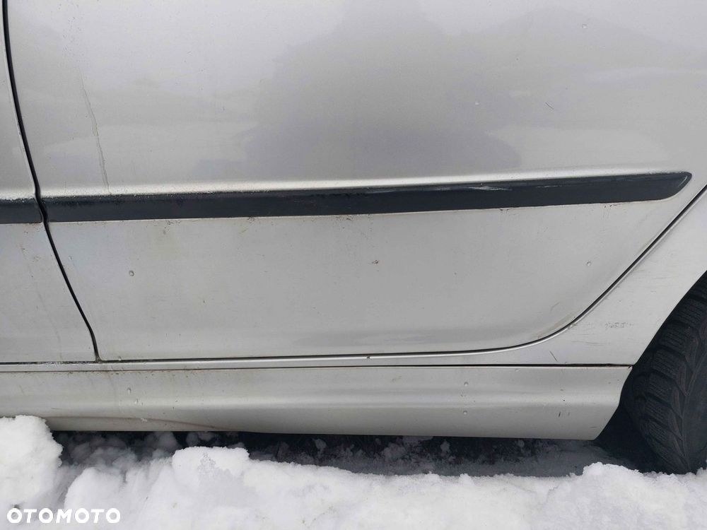 DRZWI KOMPLETNE LEWY TYŁ BMW E46 SEDAN 354/7 TITANSILBER METALLIC - 4