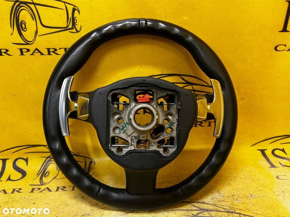 KIEROWNICA SKÓRZANA ZMIANA BIEGÓW PORSCHE CAYENNE 7P5 TURBO S SPORT CHRONO - 16