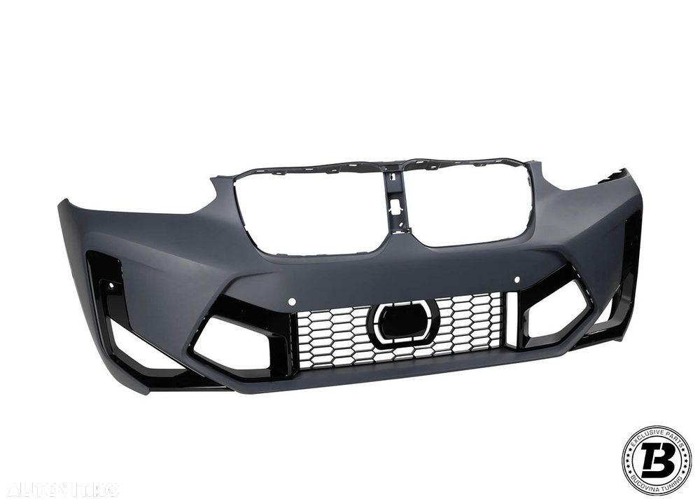 Pachet Exterior compatibil cu BMW X3 G01 LCI X3M Design - 3