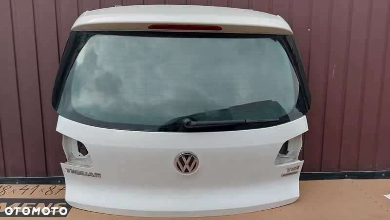 VW TIGUAN 5N0 DRZWI PRZEDNIE LEWE TYLNE BŁOTNIK KLAPA ZDERZAK MASKA BIAŁE LB9A - 2