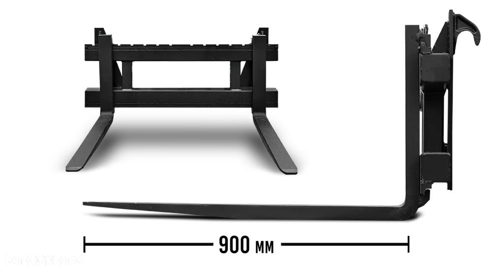 Paleciak widły do palet euroramka tur 900mm - 2