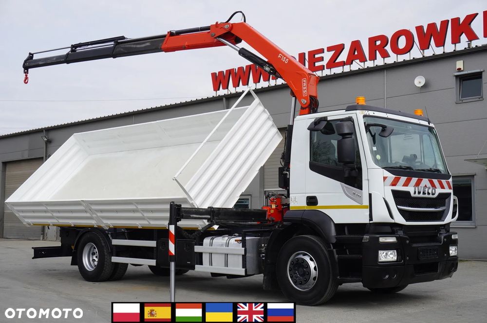 Iveco Stralis 19.310 / Wywrotka 2-stronna / Fassi F155A.0.23 / pilot - 1