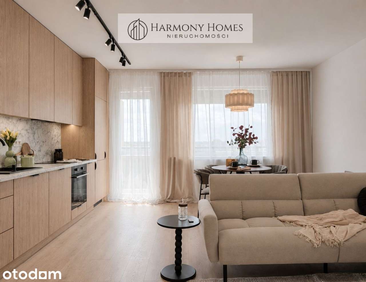 Nowoczesne 60 m² • duży salon z balkonem • po generalnym remoncie