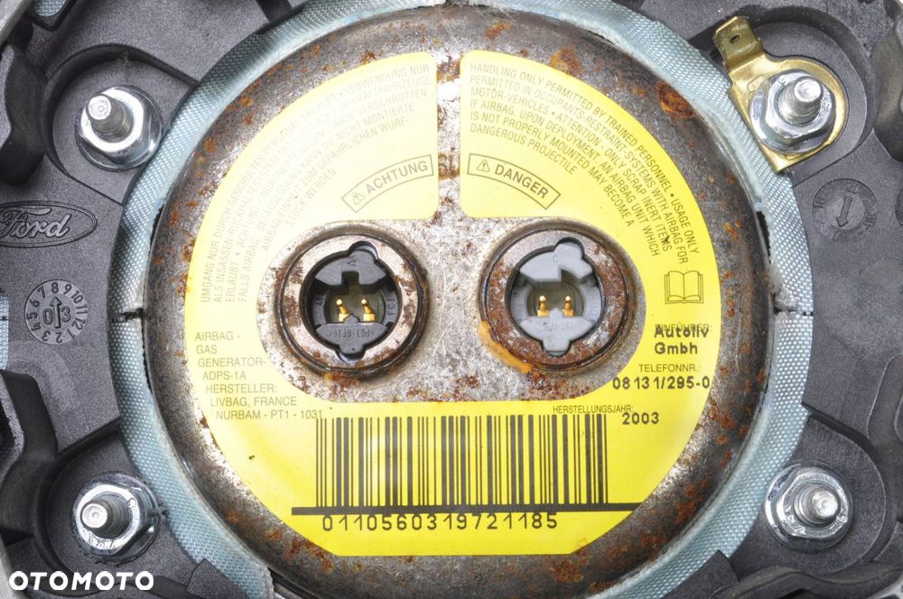 FORD C-MAX PODUSZKA POWIETRZNA KIEROWCY AIRBAG 3M51-R042B85-AG - 3