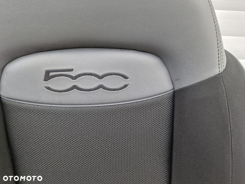 fiat 500x 500 x fotel pasażera prawy przód przedni półskóra - 4