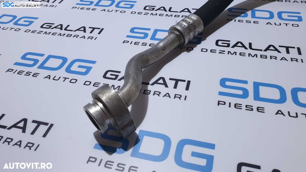 Furtun Conducta Compresor Radiator AC Aer Conditionat Clima Volkswagen Passat B6 1.6 TDI CAYC 2005 - 2010 Cod 3C0820743BT - 4