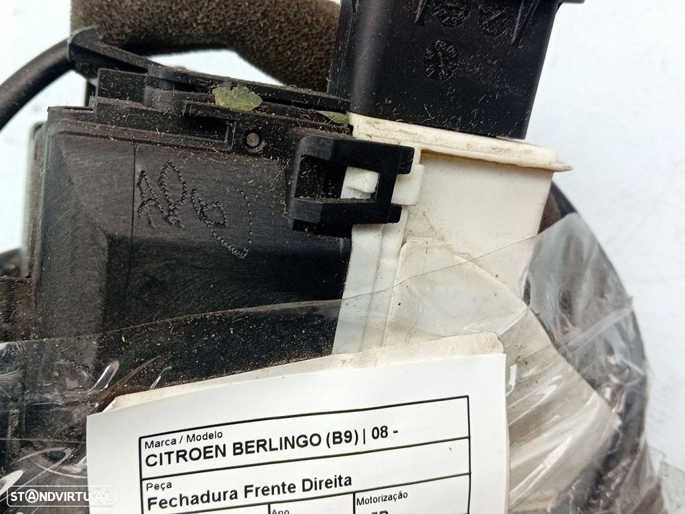 Fechadura / fecho porta frente direito CITROËN Berlingo (B9) - 5