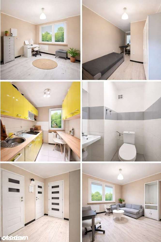 Przestronne mieszkanie 82 m² -4 pokoje, balkon– ul. Rogowska, Wrocław