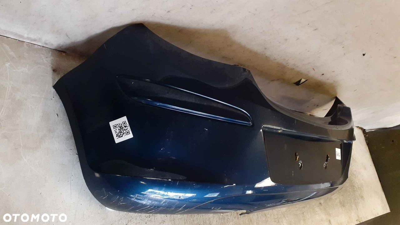 ^ ZDERZAK TYŁ TYLNY OPEL CORSA D Z22A BŁĘKITNY - 2