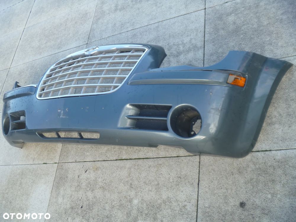 CHRYSLER 300C ZDERZAK PRZEDNI ATRAPA LISTWA ORYGINAŁ ŁADNY - 3