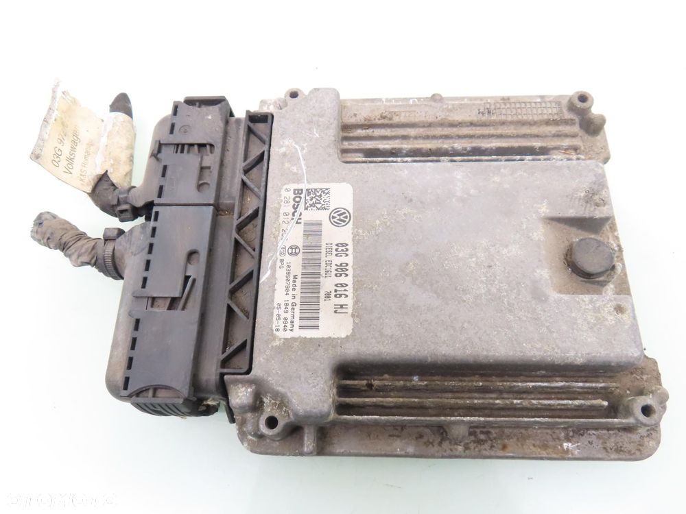 STEROWNIK VW GOLF V 2.0 TDI 03G906016HJ 0281012253 - 3