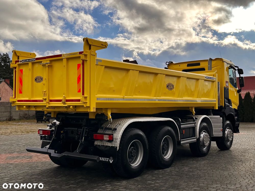 Renault K 460 PROTECT 8X4 WYWROTKA MEILLER BORDMATIC - 5