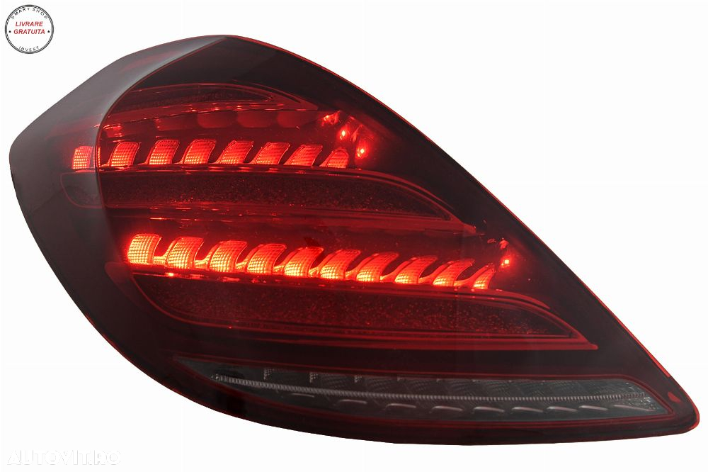 Stopuri Full LED Mercedes S-Class W222 (2013-2017) Semnalizare Dinamica Facelift D- livrare gratuita - 5