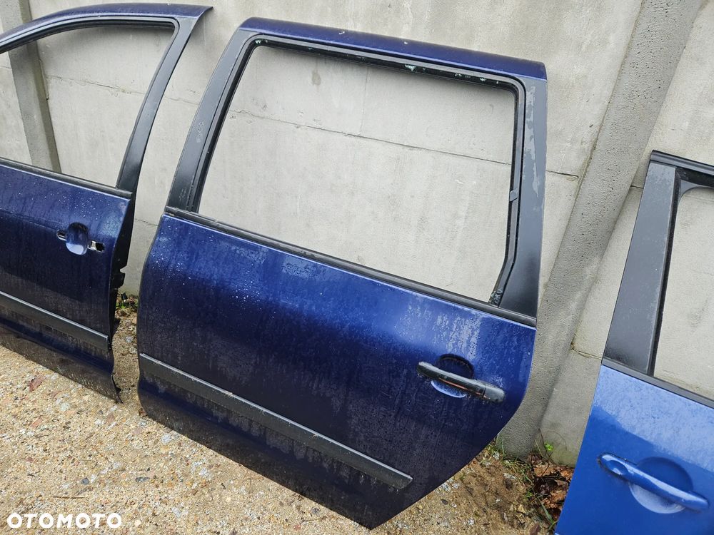 Drzwi lewe przód przednie tył tylne VW Sharan Mk1 Lift 2003r LB5N - 4