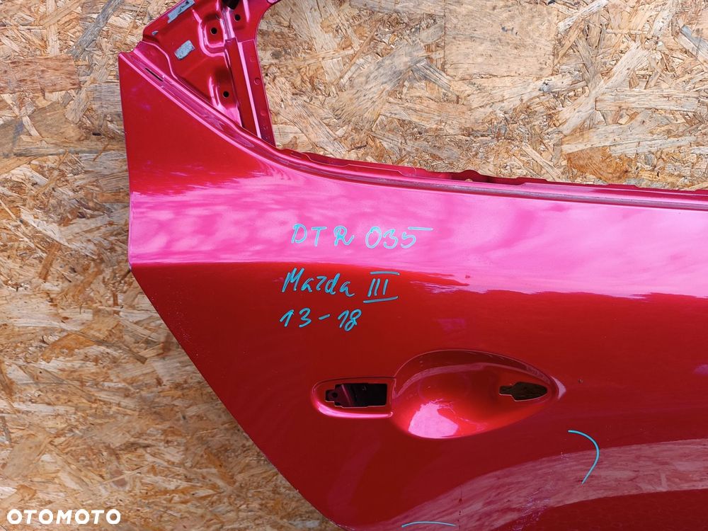 MAZDA III 3 13-18 DRZWI TYŁ TYLNIE  PRAWE PRAWY - 2