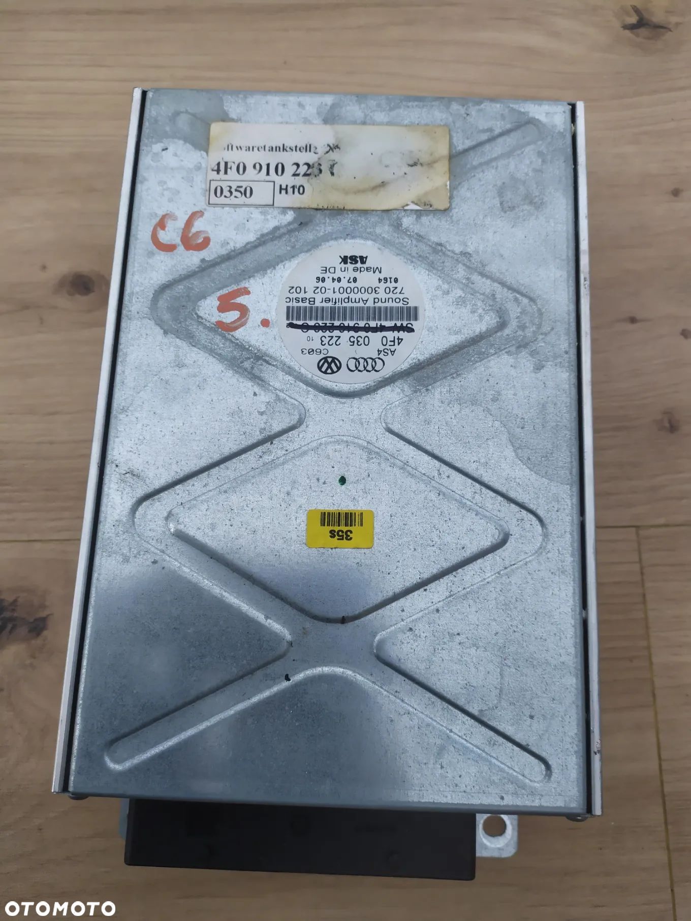 AUDI A6 C6 WZMACNIACZ AUDIO RADIA 4F0035223 - 1