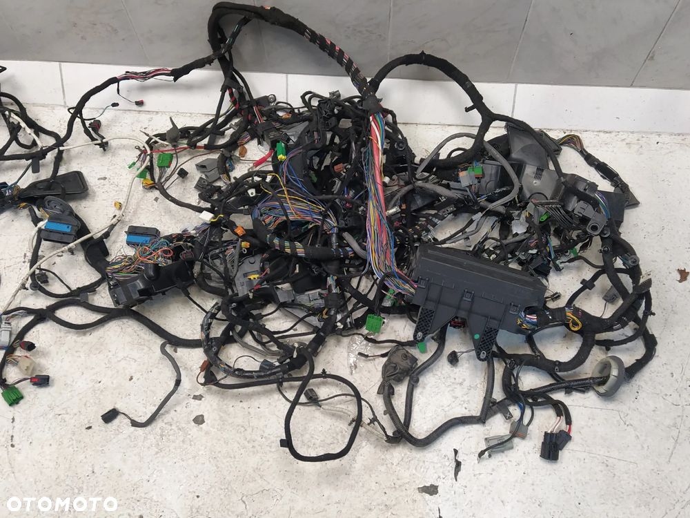 JAGUAR XF X260 2.0 PRZEWODY KABLE INSTALACJA WIĄZKA WNĘTRZA AUTOMAT LAMPY XENON EUROPA ORYGINAŁ - 5