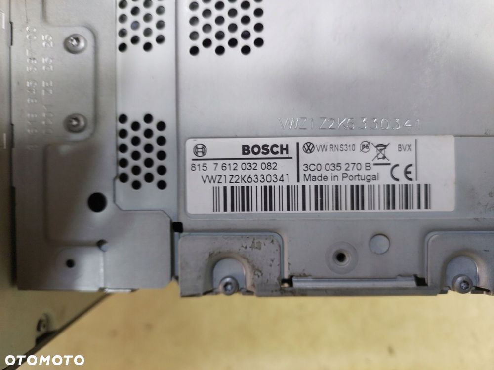 PASSAT B6 B7 GOLF VI RADIO NAWIGACJA 3C0035270B Z KODEM - 4