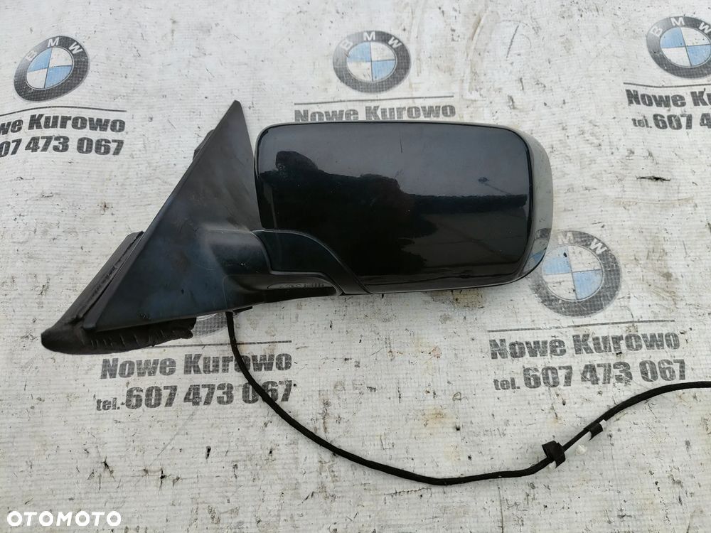 BMW E46 sedan kombi Lusterko lewe Cosmosschwarz 5 pinów Europa - 4