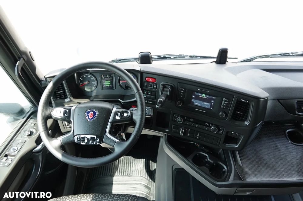 Scania R 450 / CABINĂ JOSĂ / SISTEM HIDRAULIC / RETARDER / I-PARK COOL / ANVELOPE 100% / EURO 6 - 27