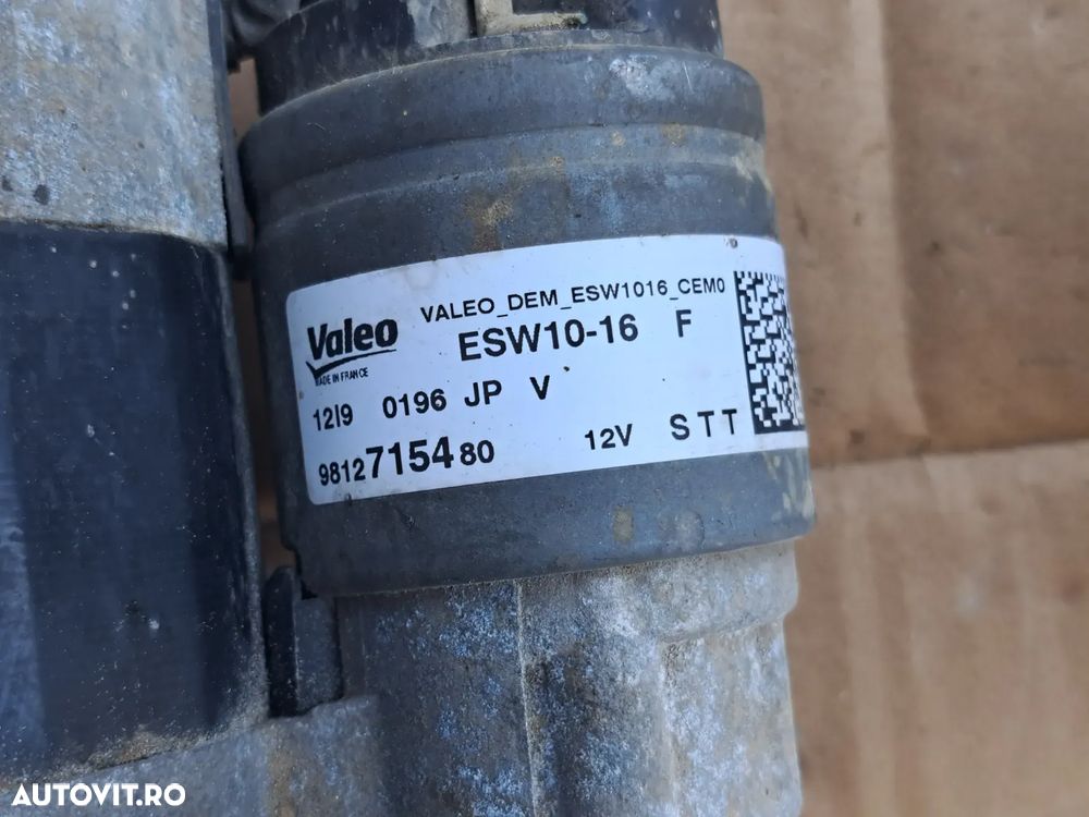 Electromotor starter demaror Valeo stare foarte buna Original Opel Crossland X, Corsa F, Citroen C4 II, C3, Peugeot 2008, 208, 3008, 308 1.2i - 3