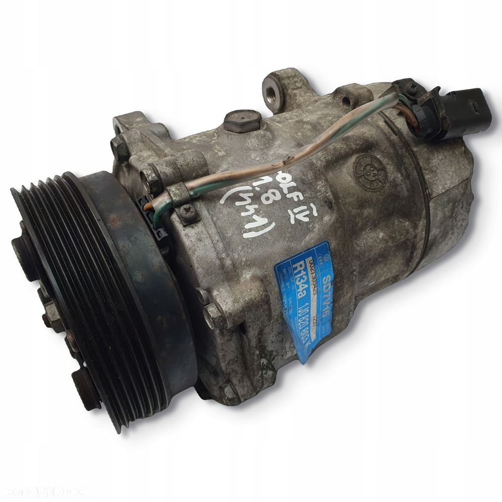 SPRĘŻARKA KLIMATYZACJI VW Golf IV Bora 1.9 TDI 1.8 T 1J0820803K SD7V16 - 1