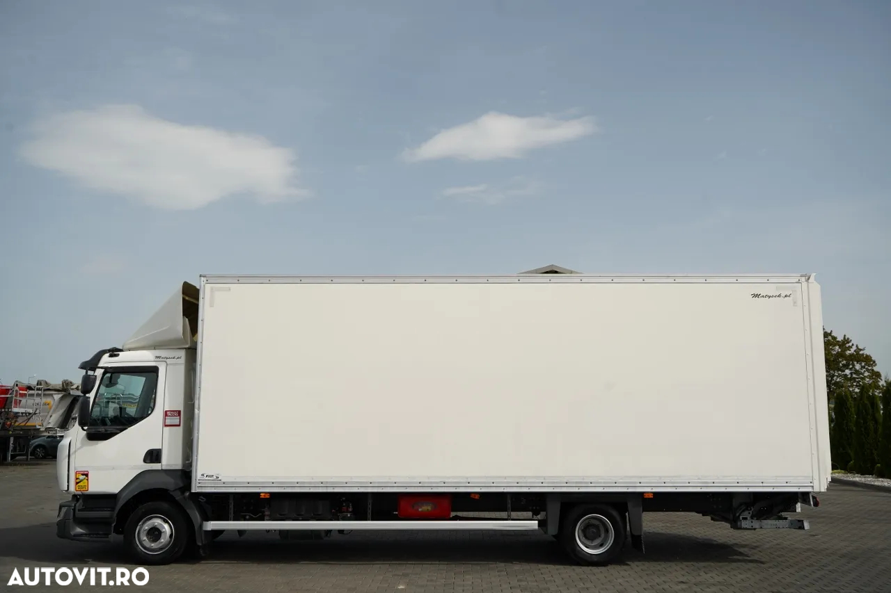 Renault D 210 / 4x2 / CONTAINER / 7.5M / DHOLLANDIA LIFT / EURO 6 - 5
